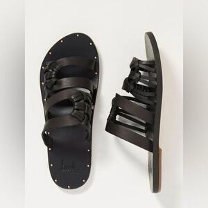 Beek Blackbird Leather slide Sandals | 10